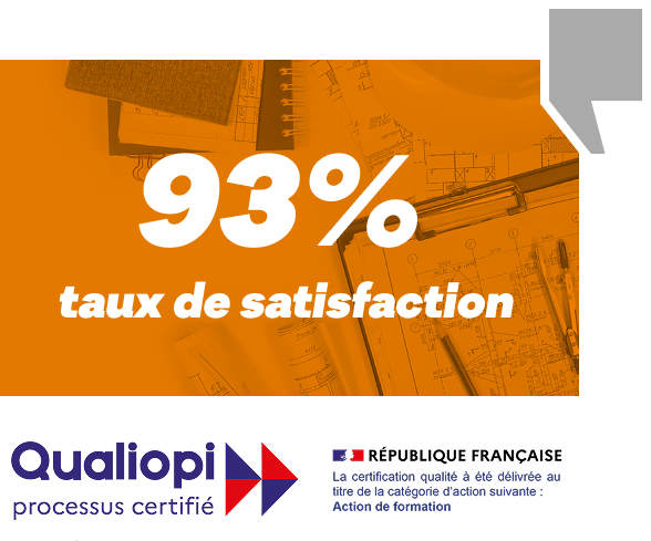 93% de satisfaction